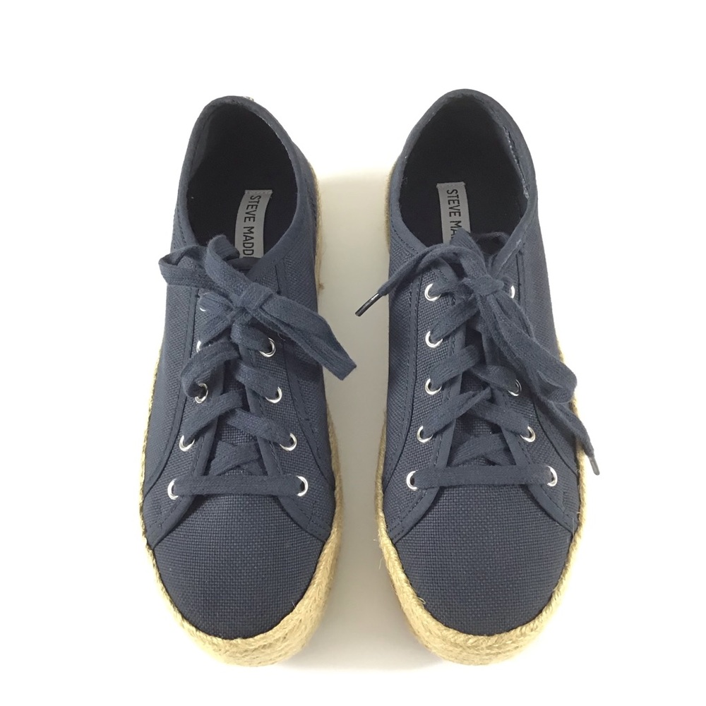 Steve Madden Hampton Espadrille Flatform Sneakers - Picture 1 of 8
